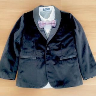 ザラキッズ(ZARA KIDS)のZARAkids ザラキッズ　タキシード フォーマルジャケット　ドッキングシャツ(ジャケット/上着)