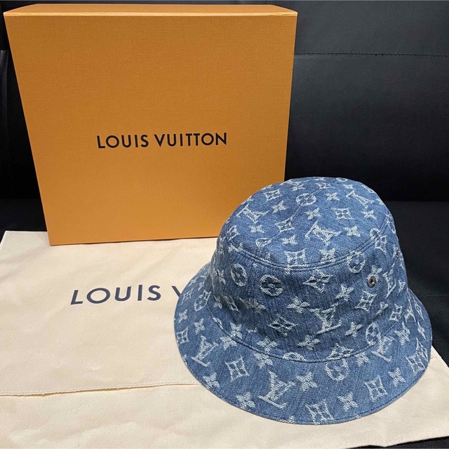 LOUIS VUITTON ボネ モノグラム エッセンシャル バケットハット