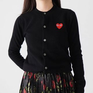 コムデギャルソン(COMME des GARCONS)のPLAY COMME des GARCONS◉クルーネックカーディガン◉(カーディガン)