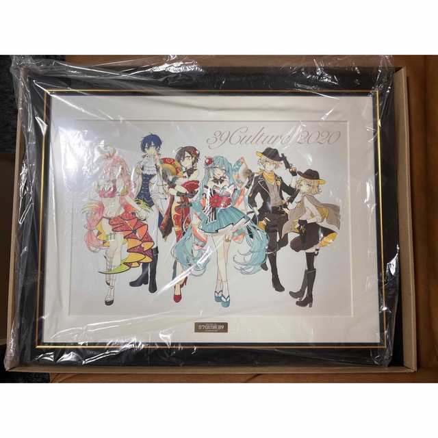 【初音ミク】ミクculture 2020 ボーカロイド 複製原画 エンタメ/ホビーのアニメグッズ(その他)の商品写真