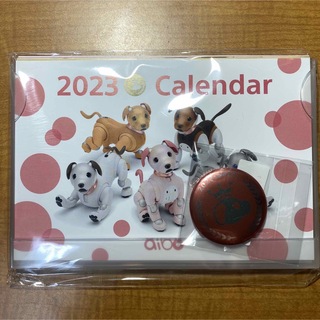 SONY aibo カレンダー 2023 缶バッジ セット(カレンダー/スケジュール)