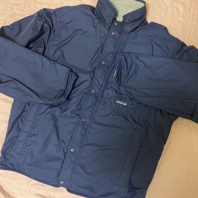 patagonia(パタゴニア)のパタゴニア　グリセード　ジャケット　グレー✖️ネイビー　XL アメリカ製 メンズのジャケット/アウター(ブルゾン)の商品写真