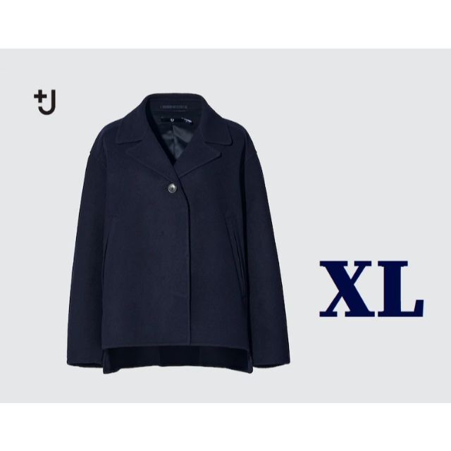 XL XXL◆+J ダブルフェイスシャツジャケット ジル・サンダー UNIQLOその他