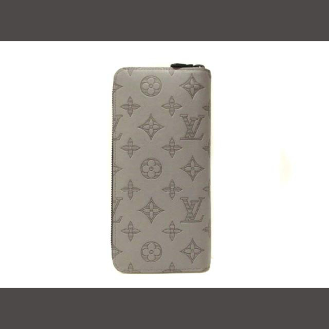 LOUIS VUITTON(ルイヴィトン)のルイヴィトン ジッピーウォレット ヴェルティカル シャドウグレー M81384 メンズのファッション小物(長財布)の商品写真