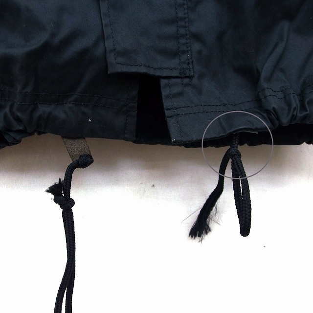 moussy(マウジー)のマウジー moussy フード コート ミドル丈 無地 シンプル フード紐 裾紐 レディースのジャケット/アウター(その他)の商品写真