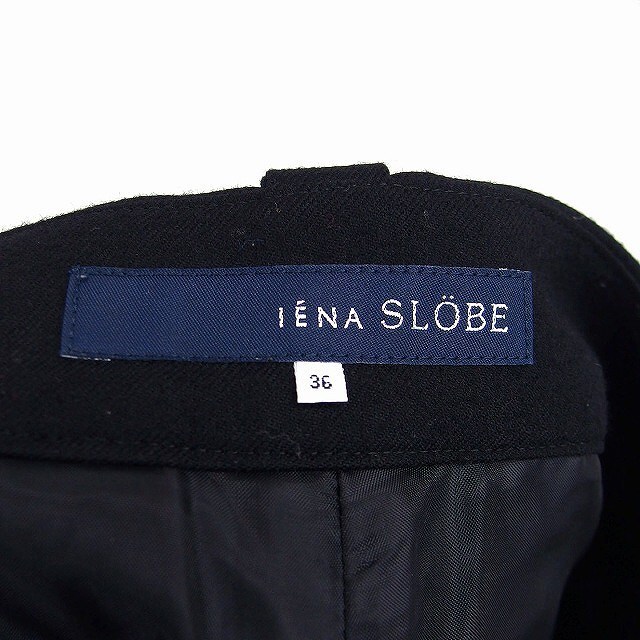 SLOBE IENA(スローブイエナ)のスローブ イエナ SLOBE IENA  ショート パンツ タック ウール 毛 レディースのパンツ(ショートパンツ)の商品写真