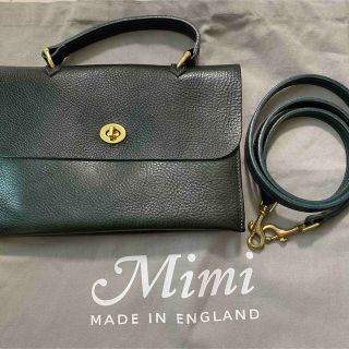Mimi - 【まこ様専用】MIMI BERRY 2WAYハンドバッグ HEBE レザー 黒の