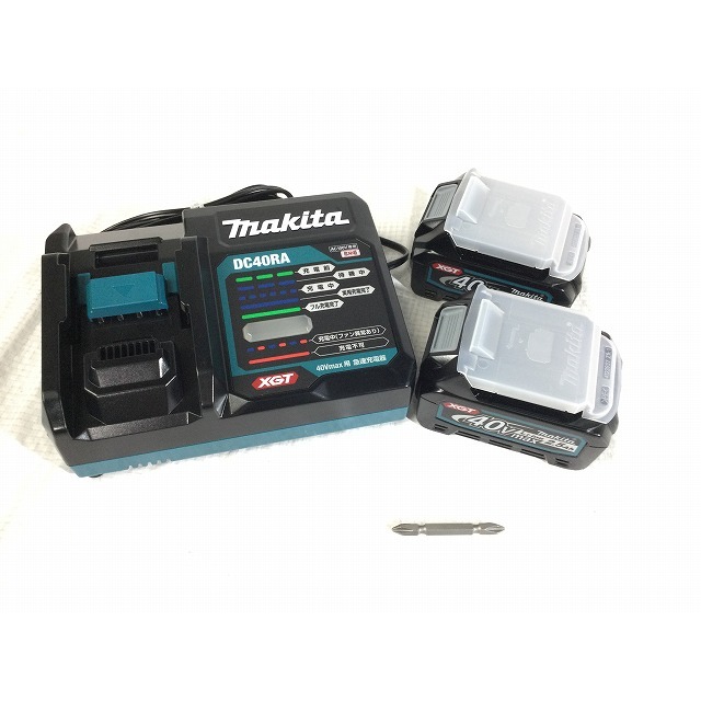 ☆未使用品☆makita マキタ 40Vmax 充電式インパクトドライバ