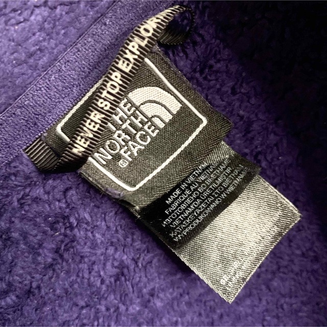 THE NORTH FACE(ザノースフェイス)のTHE NORTH FACE ザノースフェイス ロゴ刺繍長袖フリースジャケット レディースのジャケット/アウター(ブルゾン)の商品写真