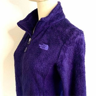 ザノースフェイス(THE NORTH FACE)のTHE NORTH FACE ザノースフェイス ロゴ刺繍長袖フリースジャケット(ブルゾン)