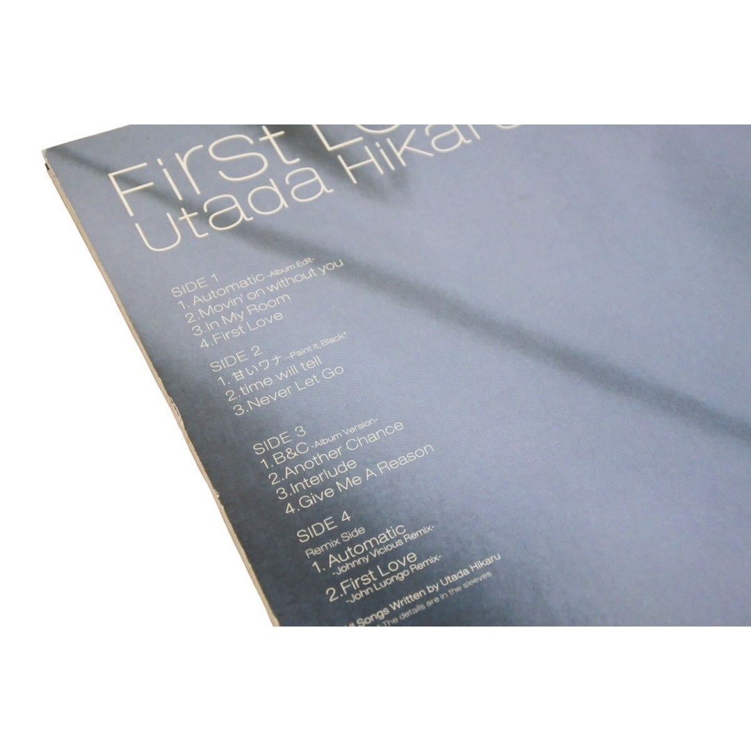 美盤 1999年初回オリジナル盤 宇多田ヒカル Hikaru Utada LPレコード