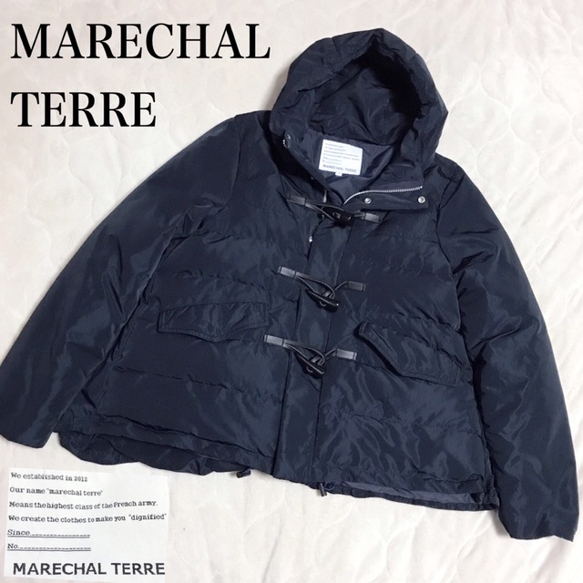 【美品】MARECHAL TERRE マルシャルテル ダウンジャケット 黒