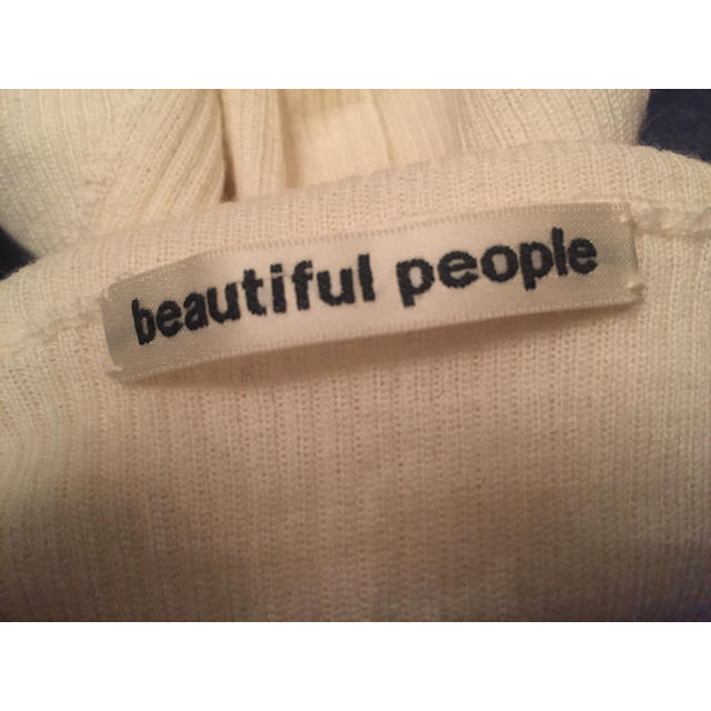 beautiful people(ビューティフルピープル)の再お値下げ中！beautiful people タートル レディースのトップス(ニット/セーター)の商品写真