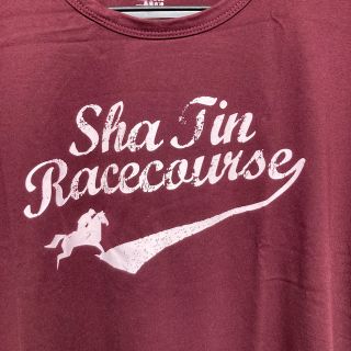 香港　沙田競馬場　Ｔシャツ　Ｌ(Tシャツ/カットソー(半袖/袖なし))