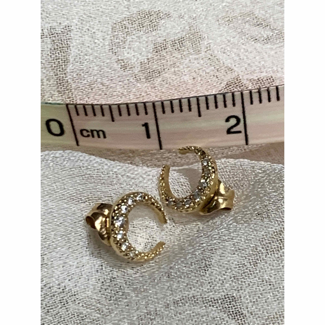 mizuki ピアス k14 ダイヤモンド 月 2022新発 www.gold-and-wood.com