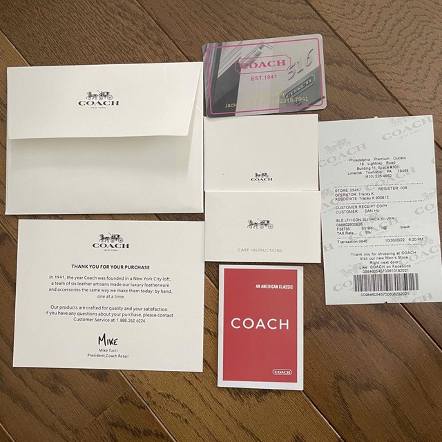 COACH - 【新品未使用】コーチ ボディバッグ レザー シグネチャー