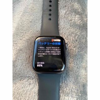 アップルウォッチ(Apple Watch)のAPPLE WATCH 6 40mm 美品　スペースグレイ(その他)