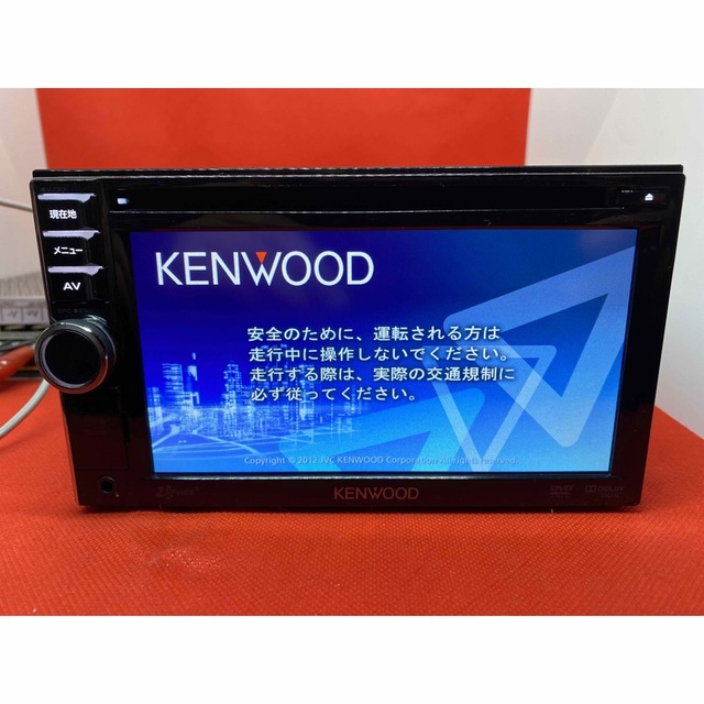 KENWOOD 簡単操作　MDV-333 TV&DVD走行中視聴OK フルセット