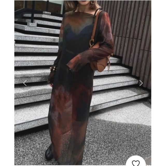 AMERI MIRANDA TAIDAI SHEER LONG TOP