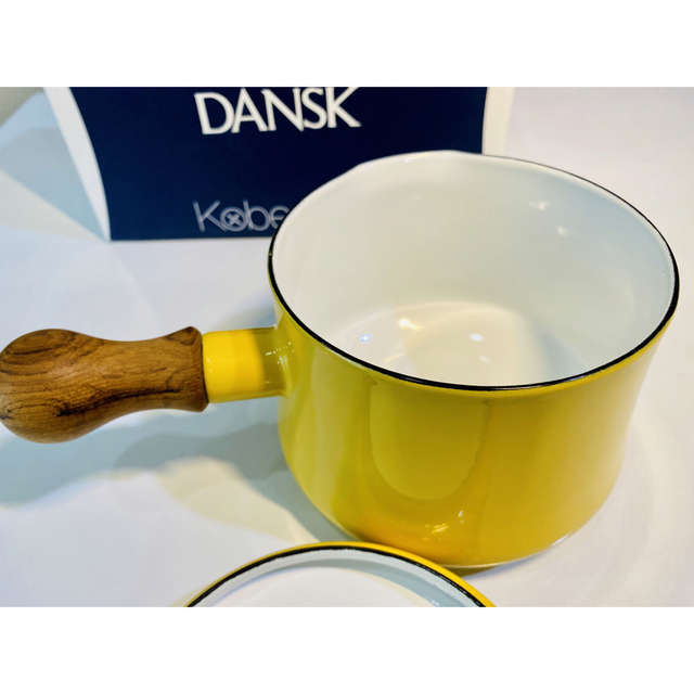 ☆新品DANSKミルクパン鍋(12cm) マスタードイエロー ☆新品DANSKミルクパン鍋(12cm) マスタードイエロー