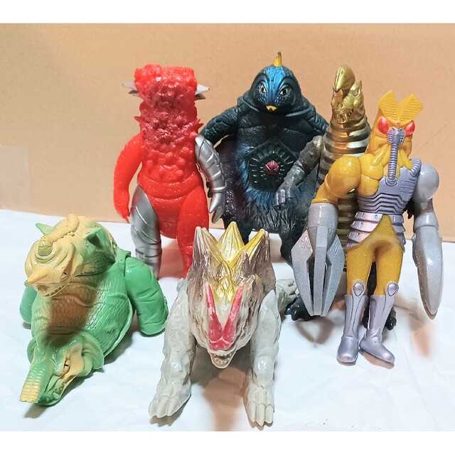 レトロ　ウルトラ怪獣　ウルトラマン　日本製　6体　まとめ　ソフビ　骨董品　絶版