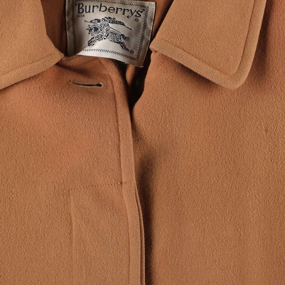 BURBERRY(バーバリー)の古着 バーバリー Burberry's カシミア ステンカラーコート バルマカーンコート レディースL /eaa299569 レディースのジャケット/アウター(その他)の商品写真