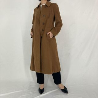 バーバリー(BURBERRY)の古着 バーバリー Burberry's カシミア ステンカラーコート バルマカーンコート 英国製 メンズM /eaa299573(その他)