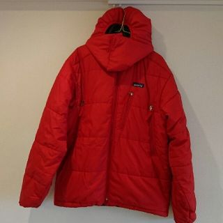 パタゴニア(patagonia)のパタゴニア パフジャケット  レッド  メンズM(ダウンジャケット)