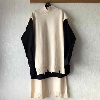 Maison Margiela 19AW ニットベスト ダメージ加工