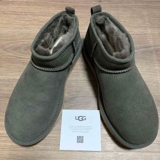 アグ(UGG)の新品未使用！正規品 UGGムートンクラシックウルトラミニ　スレート23cm(ブーツ)