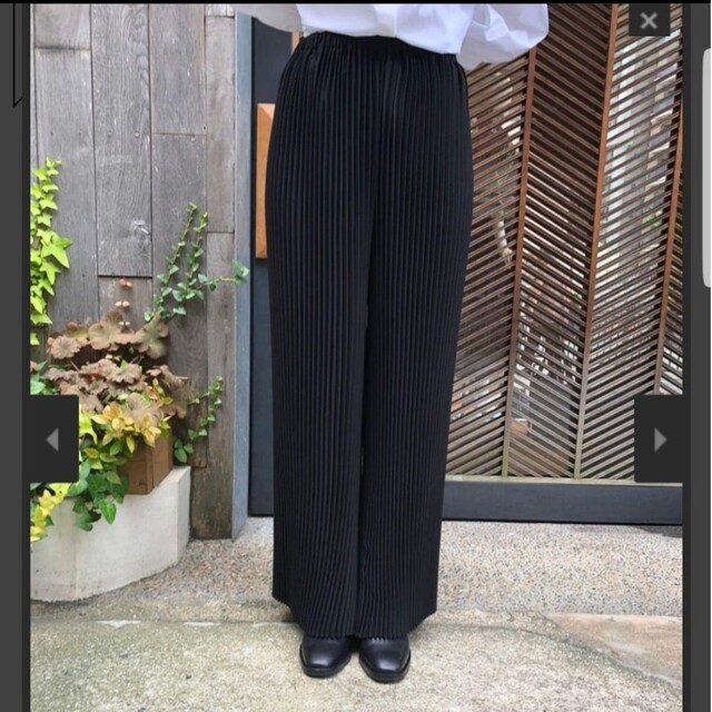メール便指定可能 ENFOLD エンフォルド プリーツセンタープレス
