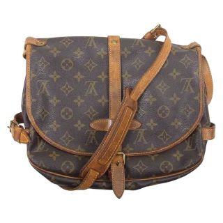 ルイヴィトン(LOUIS VUITTON)のLOUIS VUITTON ルイ・ヴィトン M42256 モノグラム ソミュール30 ショルダーバッグ ブラウン系【中古】(メッセンジャーバッグ)