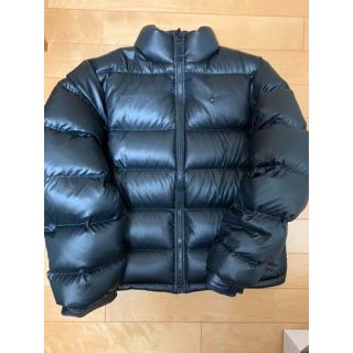 シルバー/レッド ジョーダン ロングダウンジャケット XL ネイビー
