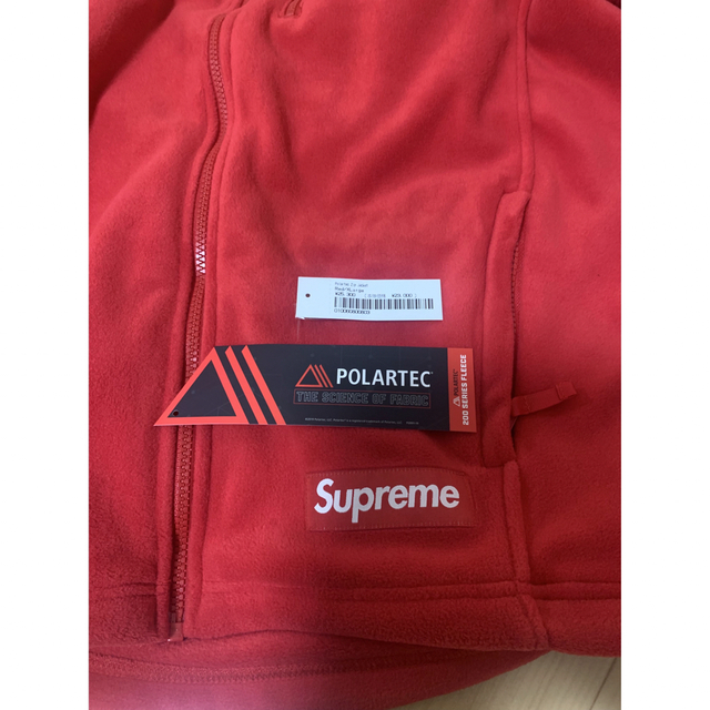 Supreme Polartec Zip Jacket "Red"