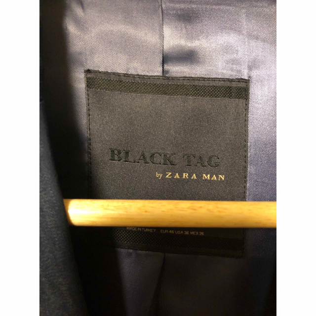 ZARA(ザラ)のZARA BLACK TAGテーラードジャケット メンズのジャケット/アウター(テーラードジャケット)の商品写真