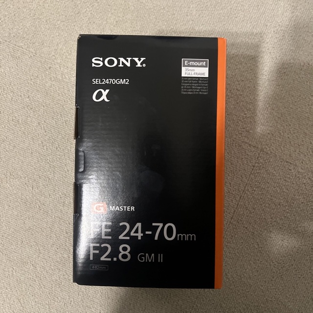 レンズ(ズーム)sony FE 24-70mm F2.8 GM II SEL2470GM2 新品