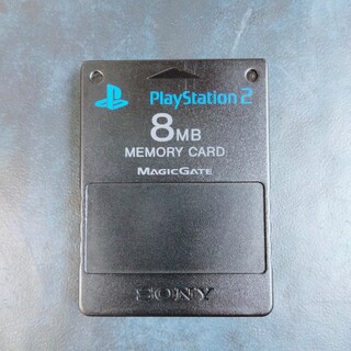 プレイステーション2(PlayStation2)のPS2  メモリーカード ブラック(その他)
