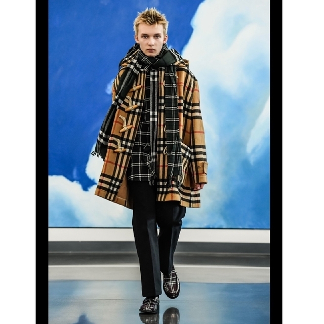 BURBERRY - Burberry Gosha Rubchinskiy ノバチェックダッフルの通販