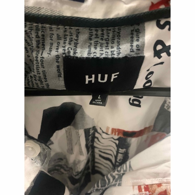 HUF(ハフ)のHUF 総柄シャツ　半袖シャツ メンズのトップス(シャツ)の商品写真