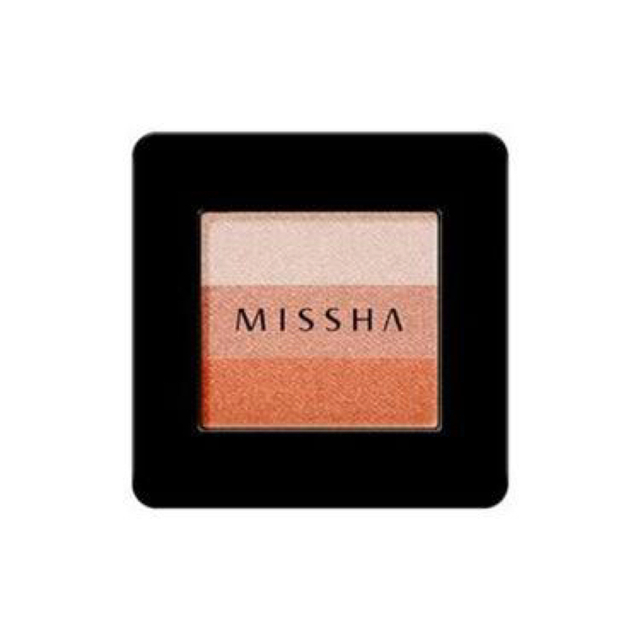 MISSHA(ミシャ)のMISSHA ミシャ トリプルアイシャドウ 08 オレンジパレード コスメ/美容のベースメイク/化粧品(アイシャドウ)の商品写真