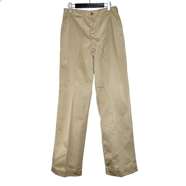 U.S ARMY 40s M-45 KHAKI TROUSERS PANT - チノパン