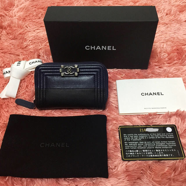 CHANEL バイカラー コインケース