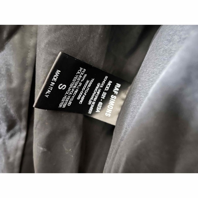 RAF SIMONS(ラフシモンズ)のRAF SIMONS SCHOOL UNIFORM BOMBER メンズのジャケット/アウター(ブルゾン)の商品写真