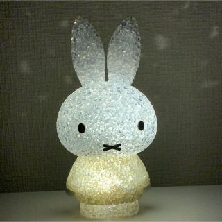 タイトー(TAITO)のmiffy ミッフィー きらきらルームライト グレー(キャラクターグッズ)