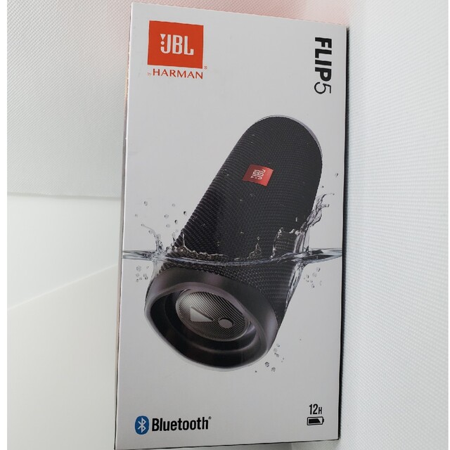 JBL FLIP 5（ブラック）新品・未使用 スマホ/家電/カメラのオーディオ機器(スピーカー)の商品写真