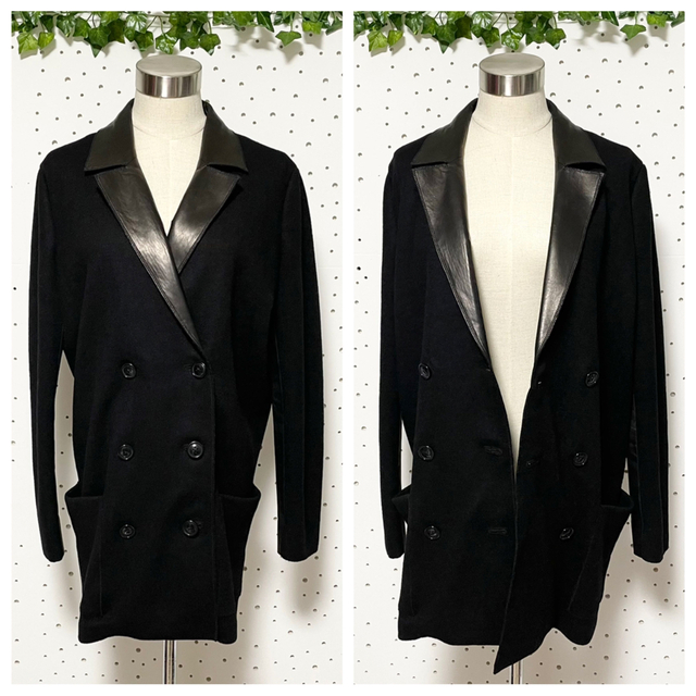 BOTTEGA VENETA - 本物 美品 ボッテガヴェネタ レザー切替 BOTTEGA VENETA - 本物 美品 ボッテガヴェネタ レザー切替