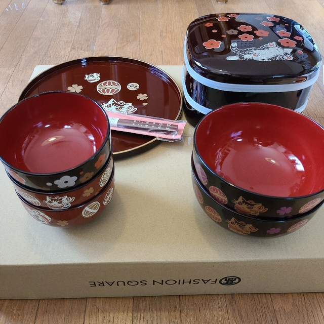 わちふぃーるど ダヤン 和食器セット わちふぃーるど ダヤン 和食器セット