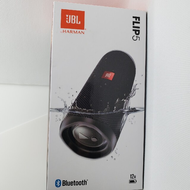 JBL FLIP 5（ブラック）新品・未使用 スマホ/家電/カメラのオーディオ機器(スピーカー)の商品写真