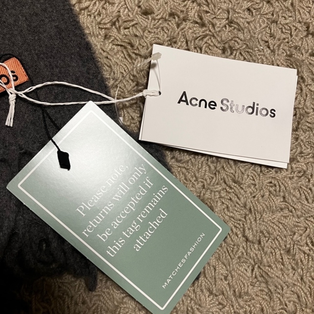 アクネストゥディオズ acne studios カシミヤ100% マフラー新品-