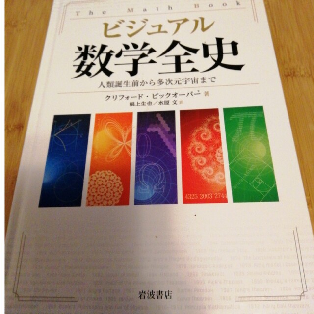 ビジュアル数学全史 人類誕生前から多次元宇宙まで エンタメ/ホビーの本(科学/技術)の商品写真